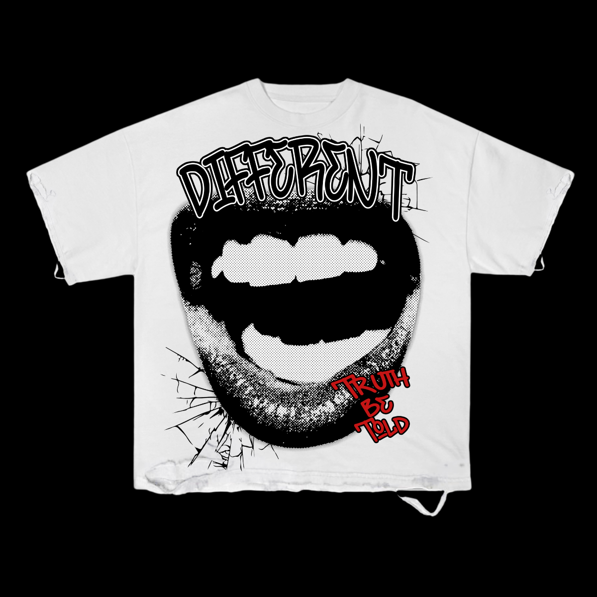 TRUTH BE TOLD CLASSIC WHITE TEE