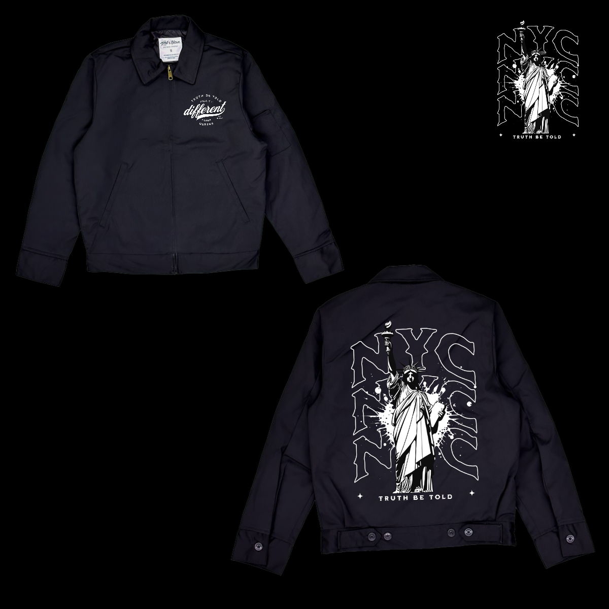 Truth Be Told “Different NYC” Work Jacket